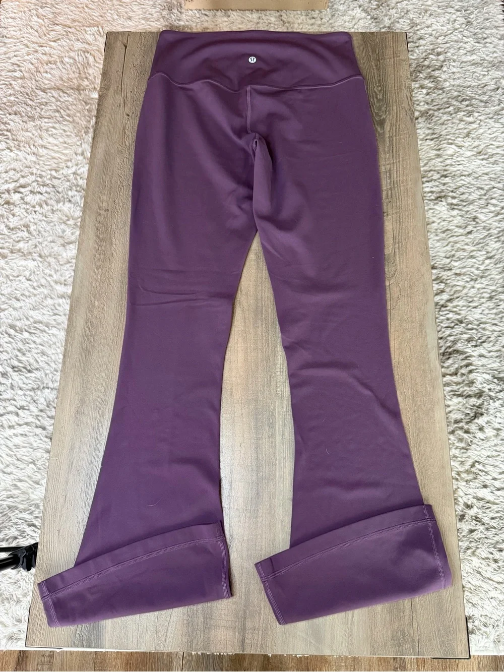 NWOT Lululemon Align HR Mini Flares 31” Sz 10 *Grape Thistle*💜